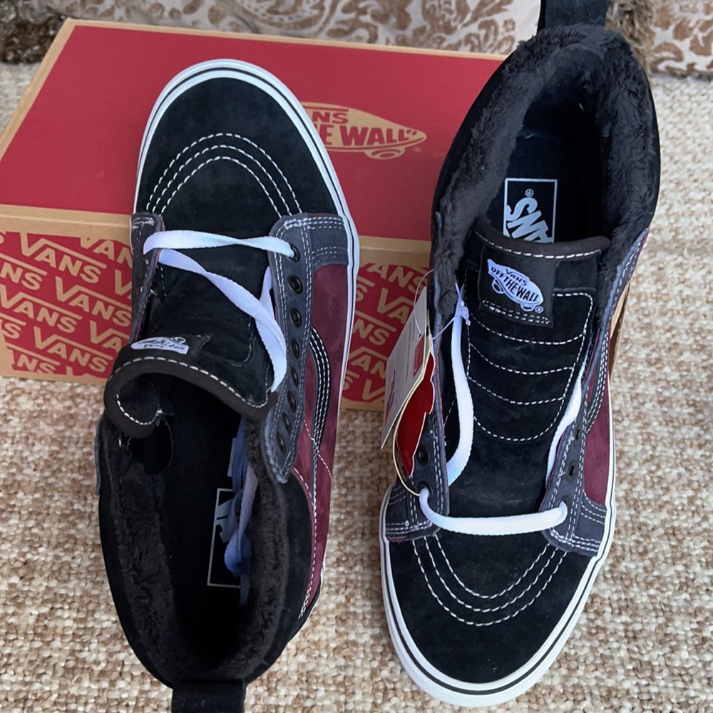 Vans Men’s Sk8-Hi Mte Port Royal/Black Boots Cold Weather Sneakers - Picture 13 of 16